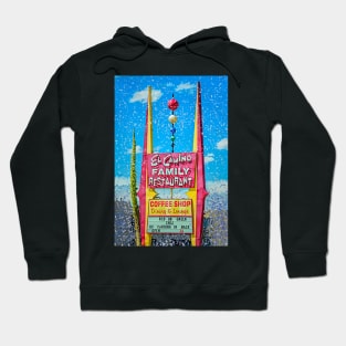 El Camino Family Restaurant Socorro New Mexico Sign Hoodie